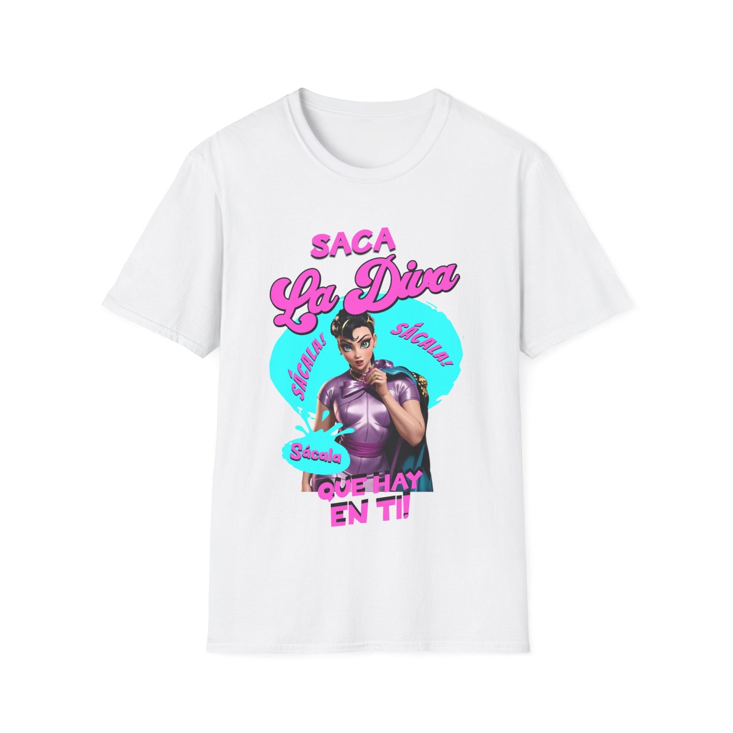 T-Shirt Saca La Diva Que Hay En Ti