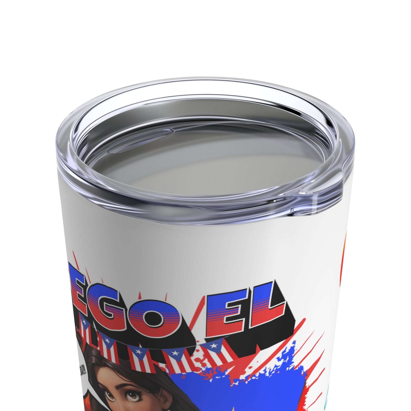 Llegó El Huracán Boricua - Tumbler Inspirado en Maripily Rivera 20oz