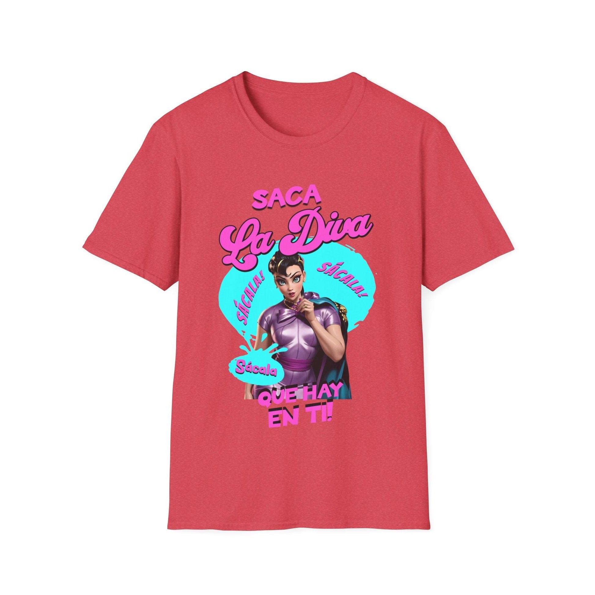 T-Shirt Saca La Diva Que Hay En Ti