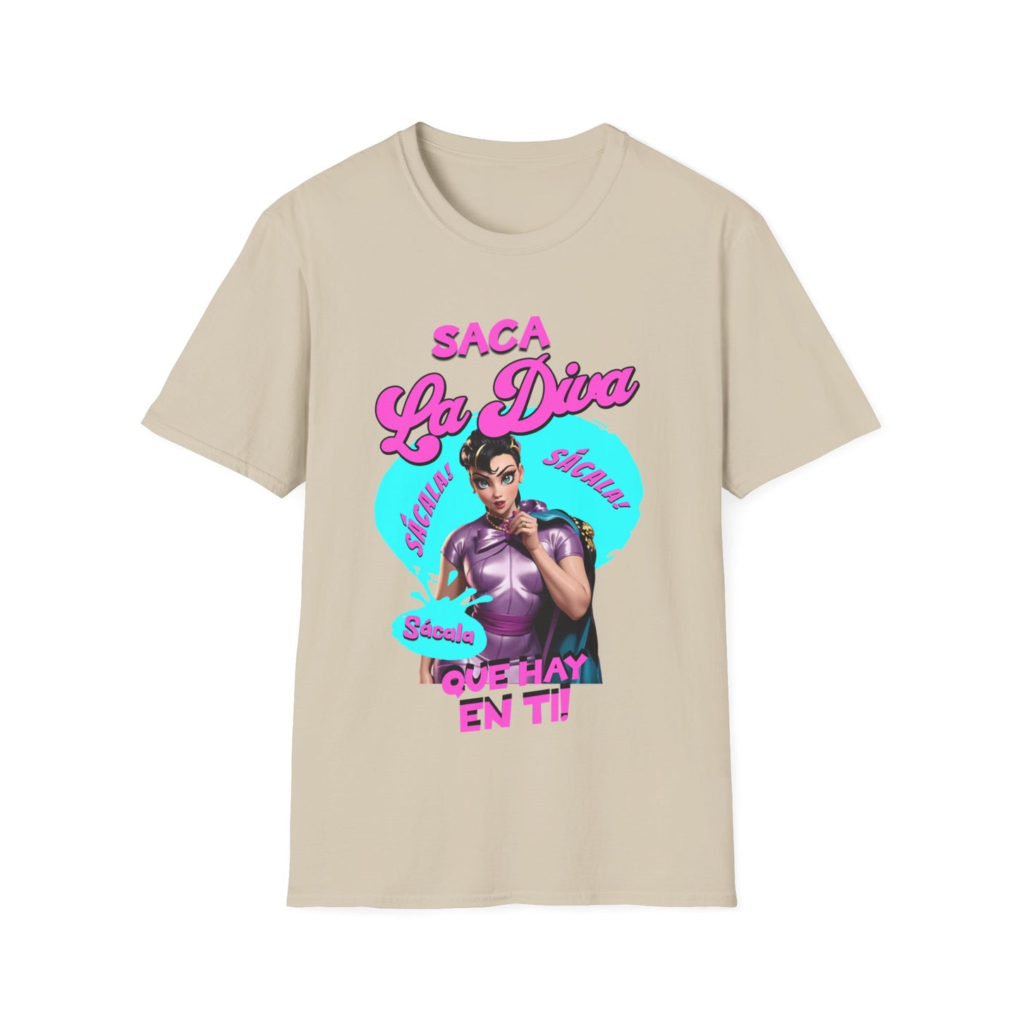 T-Shirt Saca La Diva Que Hay En Ti