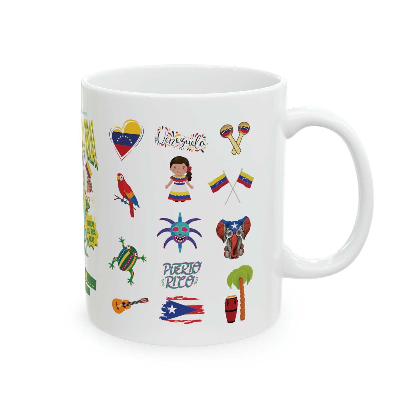 TIERRA RRA! RRA! RRA! TAZA CUARTO TIERRA 11oz