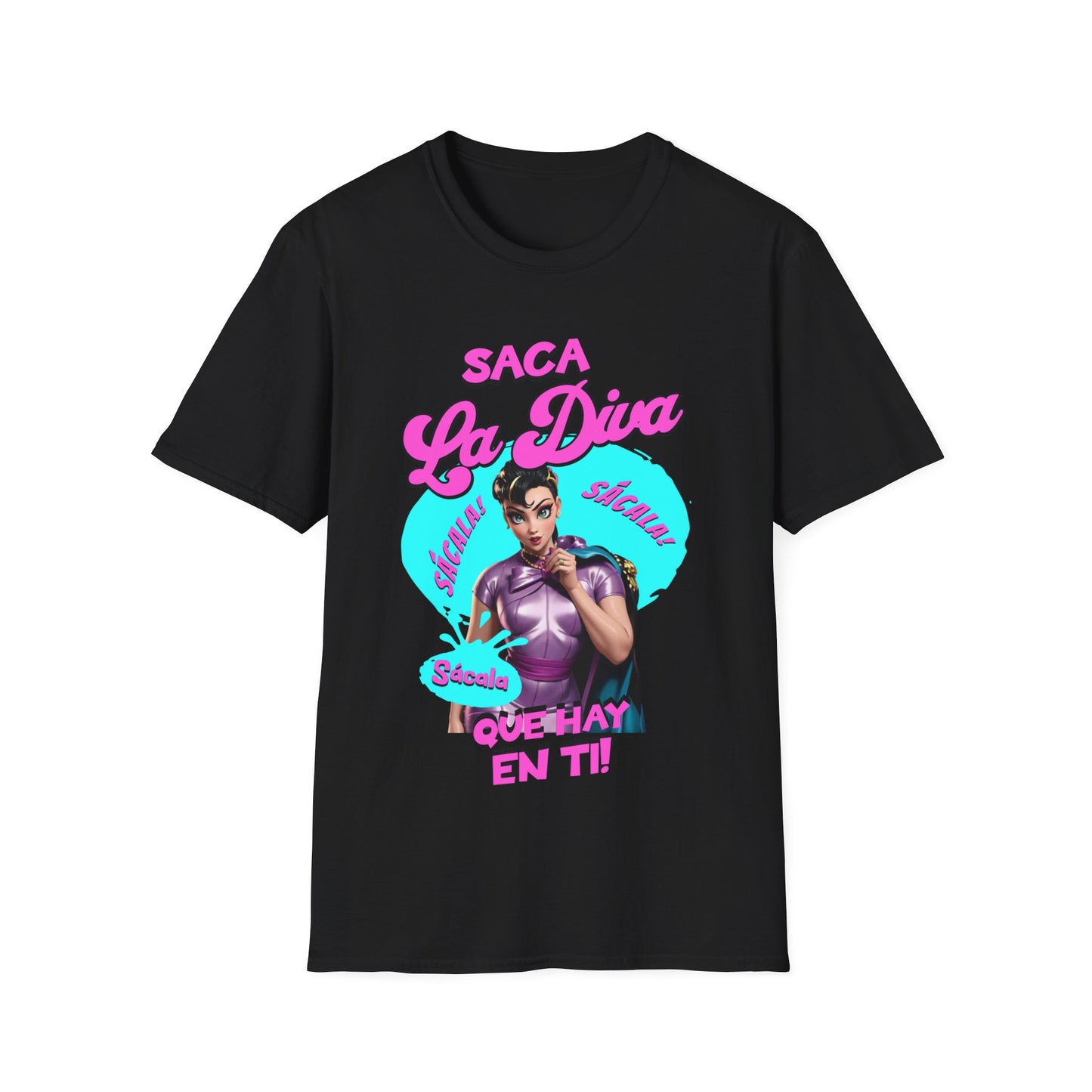 T-Shirt Saca La Diva Que Hay En Ti