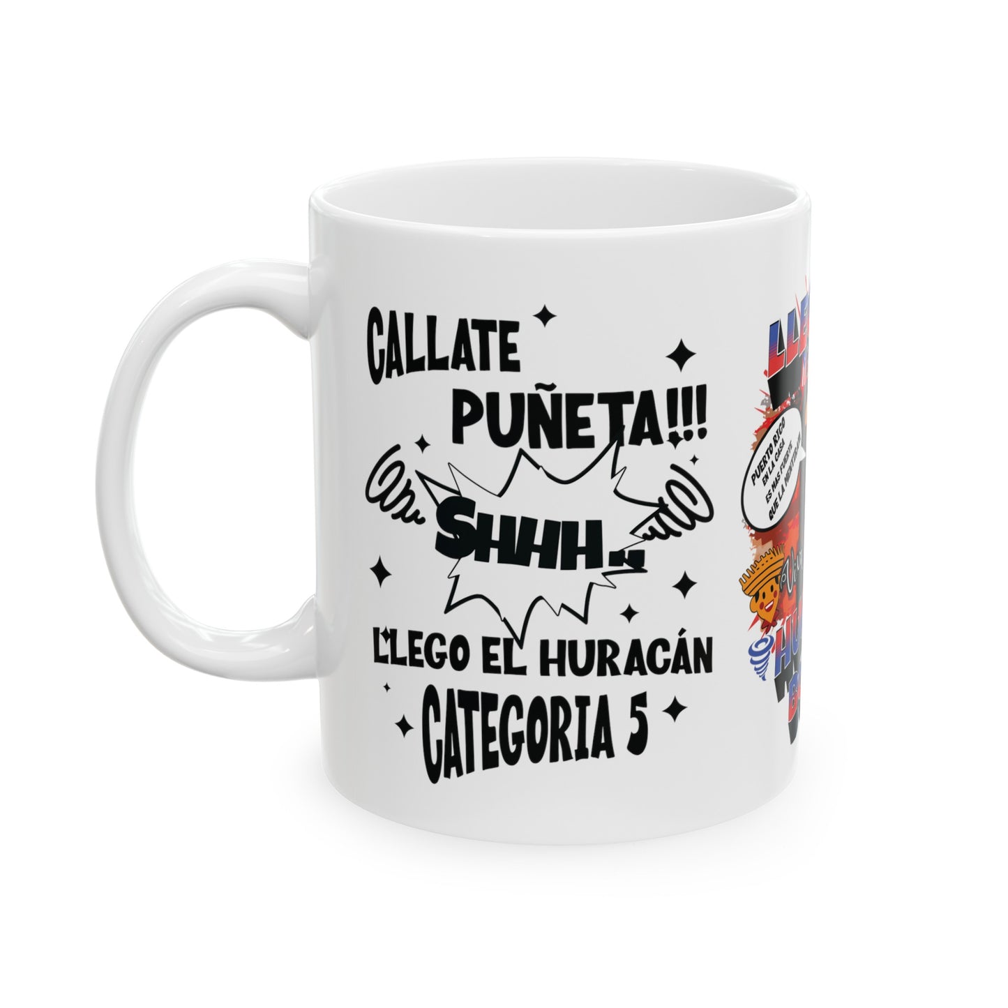 Llegó El Huracán Boricua - Taza Inspirada en Maripily Rivera 11oz