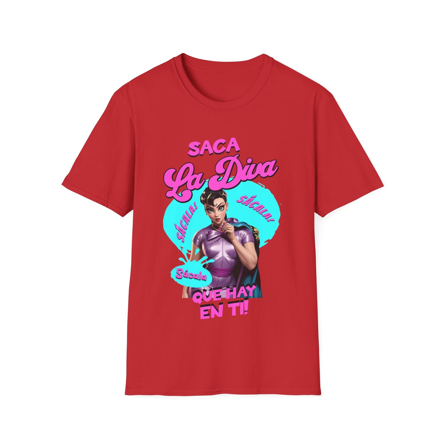 T-Shirt Saca La Diva Que Hay En Ti