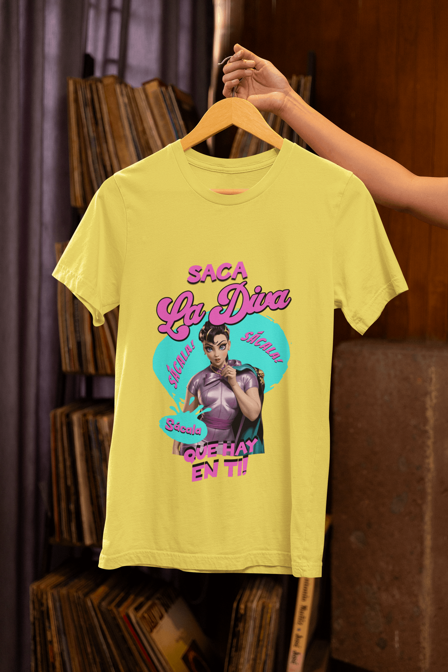 T-Shirt Saca La Diva Que Hay En Ti