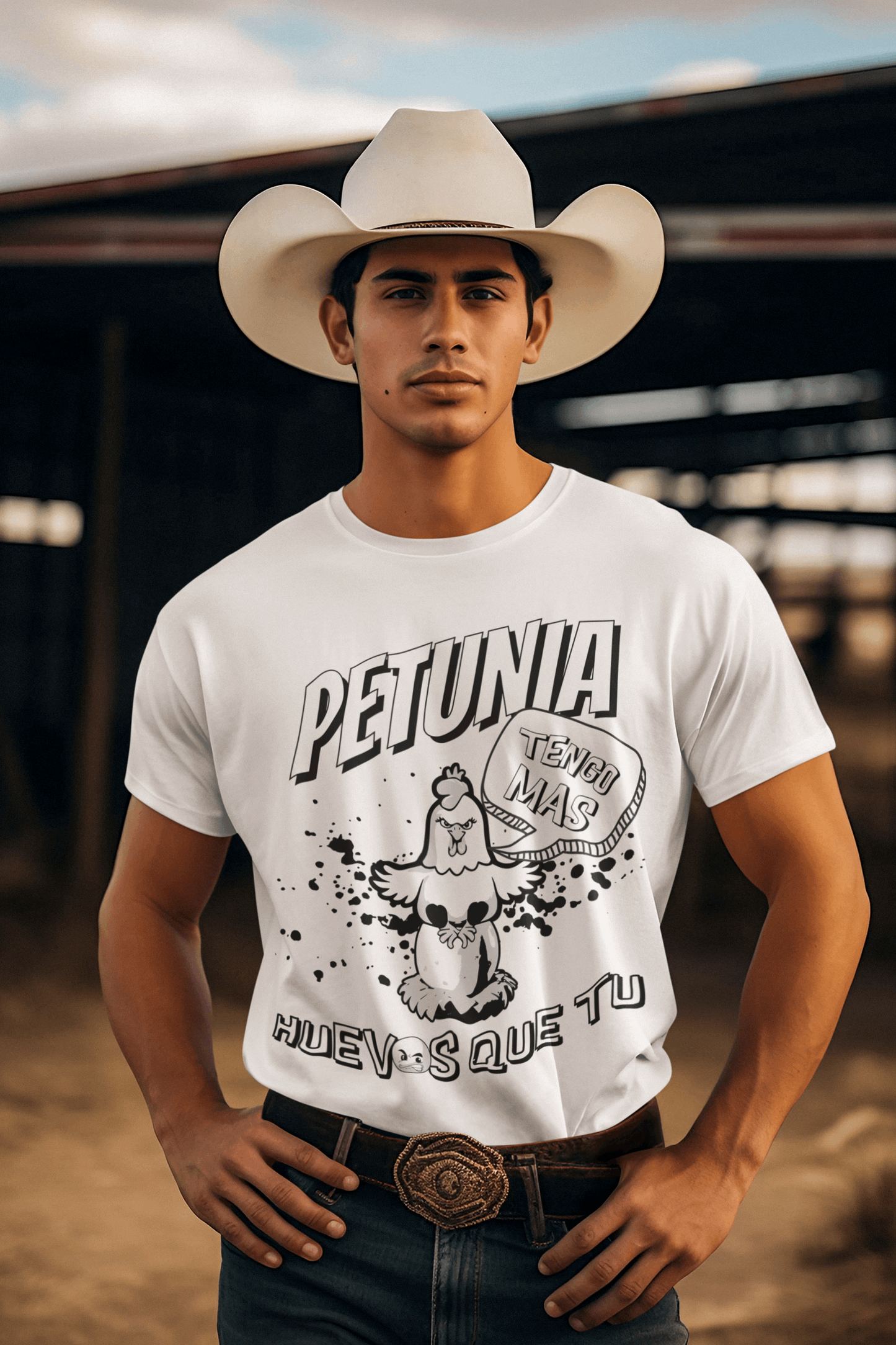 T-Shirt Soy Petunia y tengo Más HUEVOS Que Tu